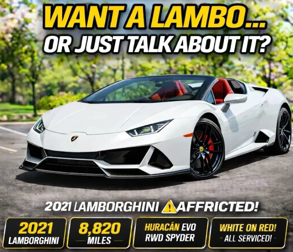 Used 2021 Lamborghini Huracan EVO