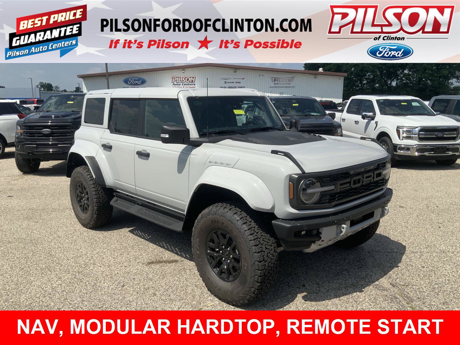 New 2026 Ford Bronco Raptor w/ Interior Carbon Fiber Pack