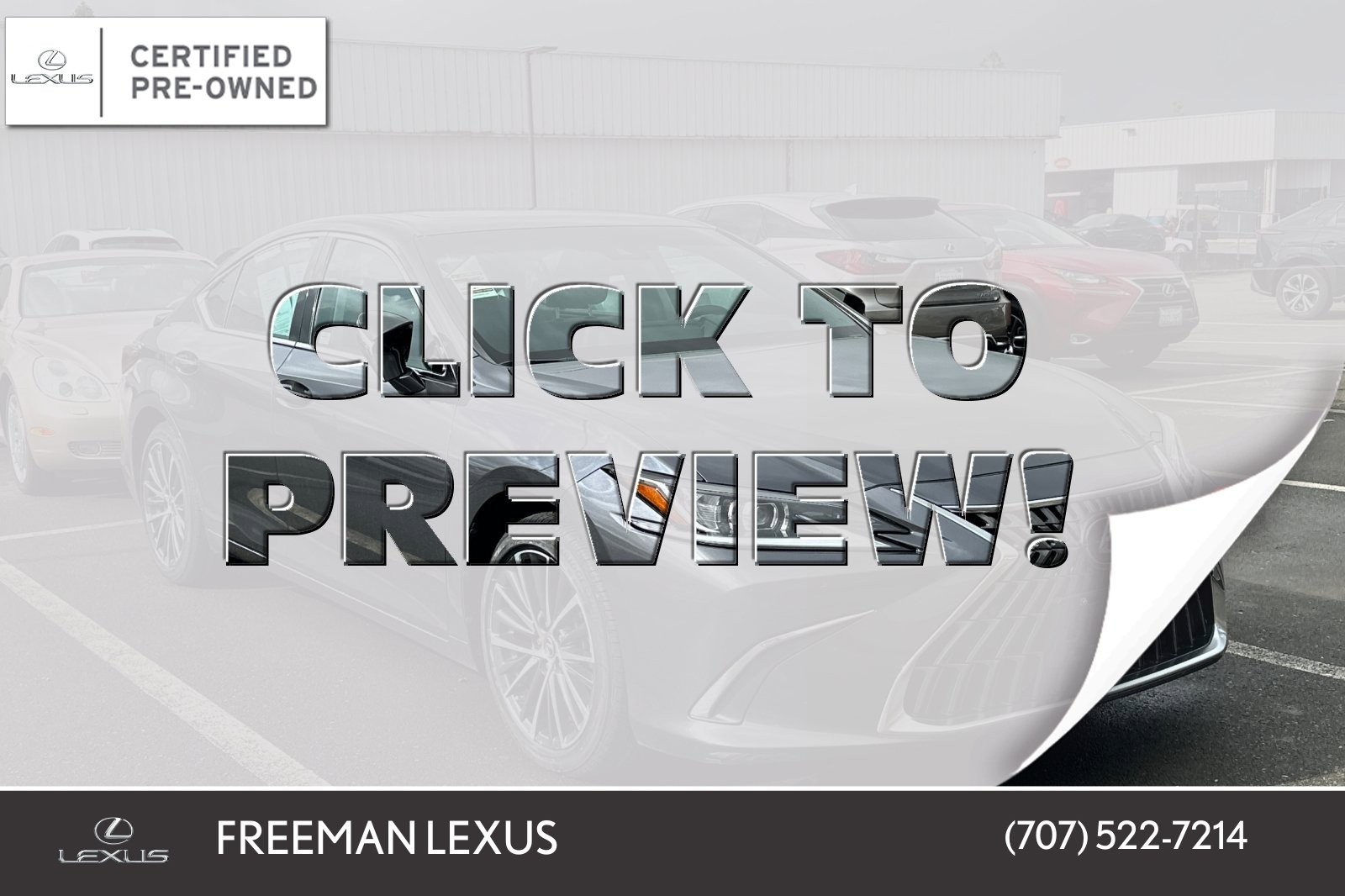 Used 2024 Lexus ES 300h w/ Premium Package