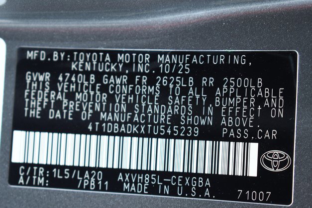 2026 Toyota Camry XLE