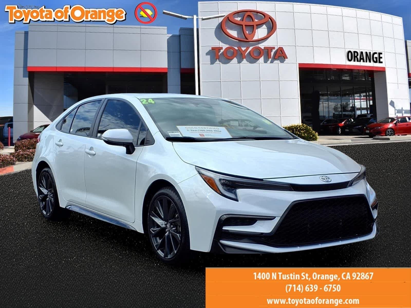 Certified 2024 Toyota Corolla SE w/ SE Premium Package