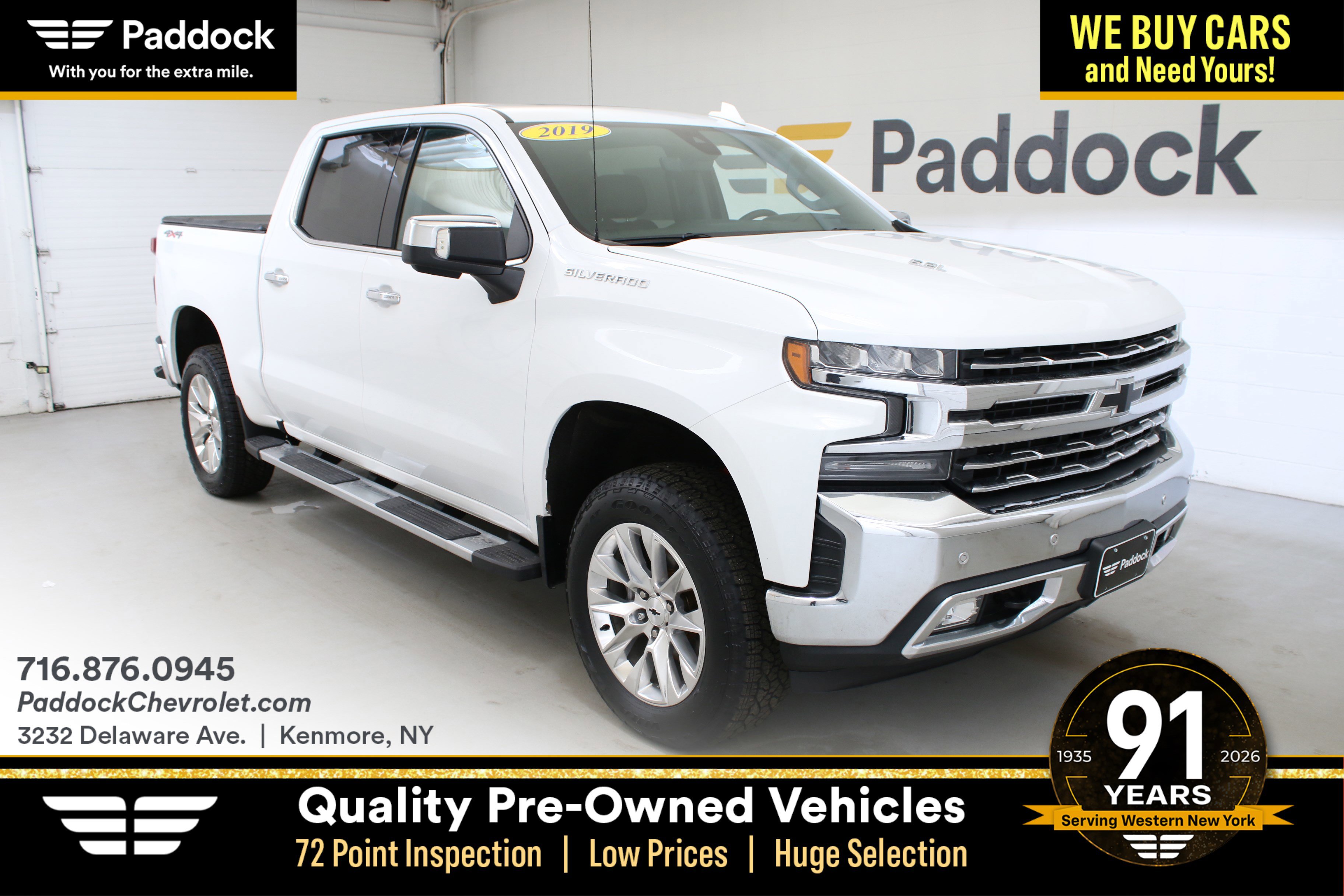 Used 2019 Chevrolet Silverado 1500 LTZ w/ LTZ Plus Package