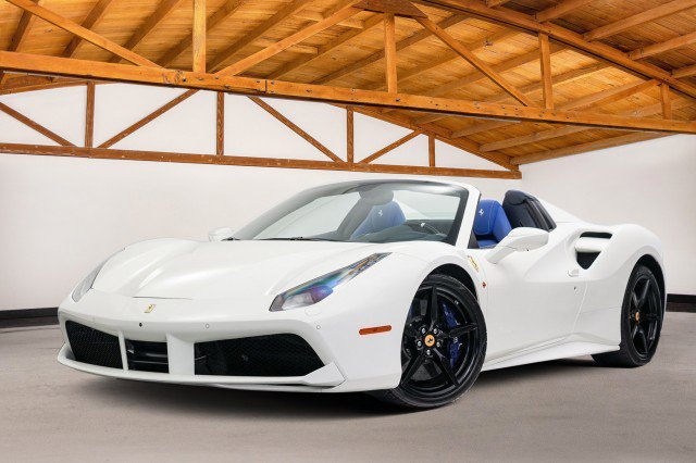 Used White Ferrari 488 Spider for Sale Near Me - Autotrader