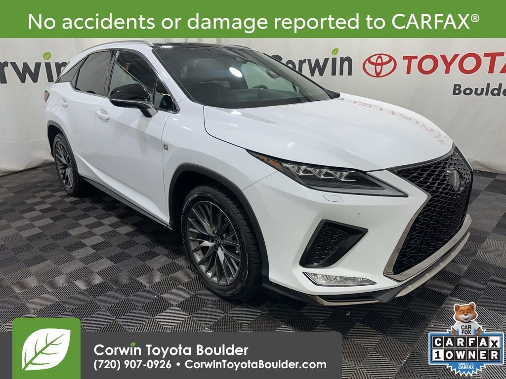 Used 2022 Lexus RX 350 F Sport w/ Cold Area Package (CT)