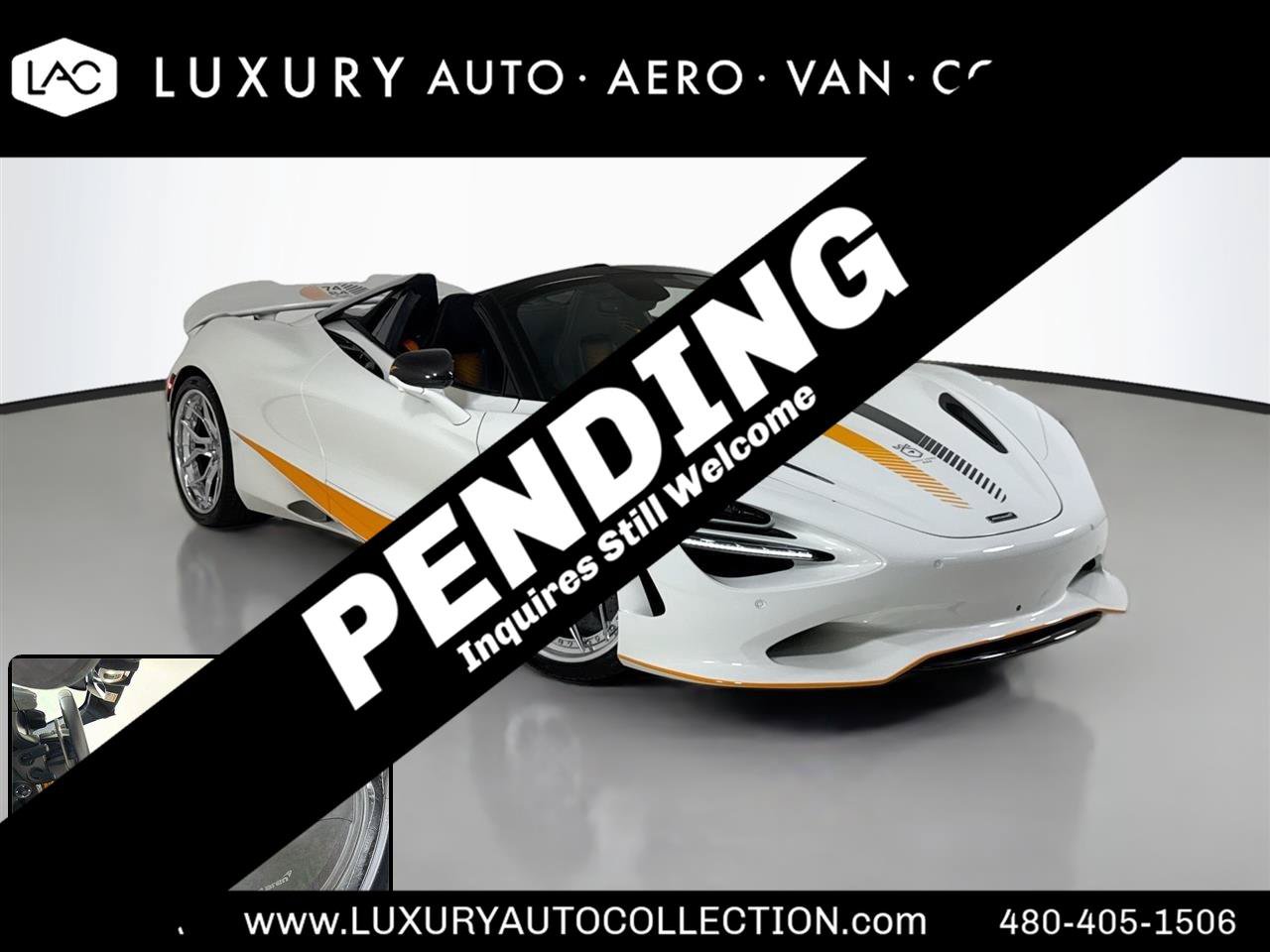 Used 2024 McLaren 750S Spider 1