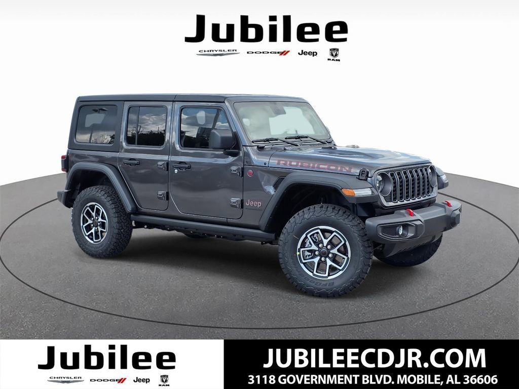 New 2025 Jeep Wrangler Unlimited Rubicon w/ Convenience Group