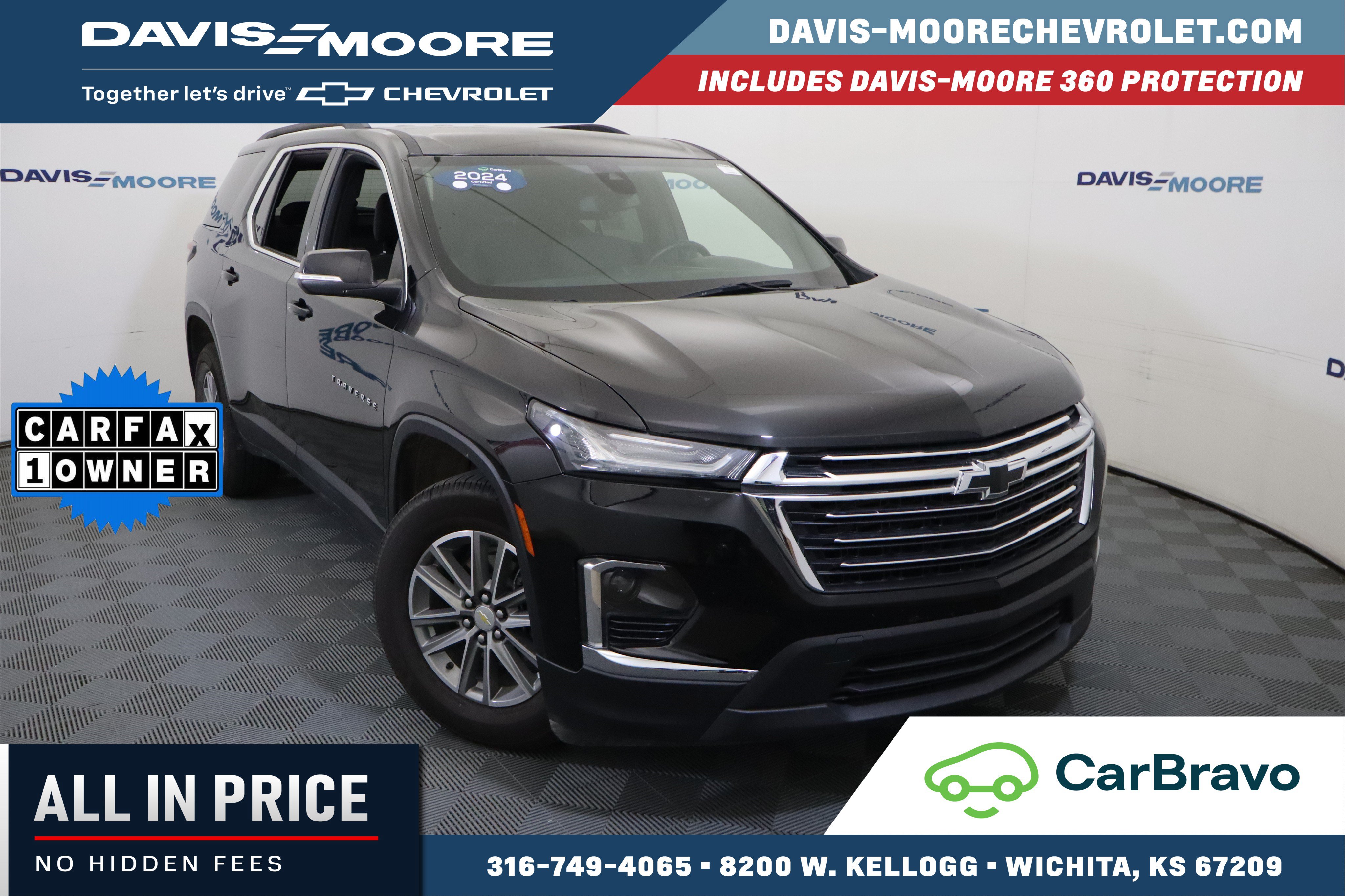 Used 2024 Chevrolet Traverse LT