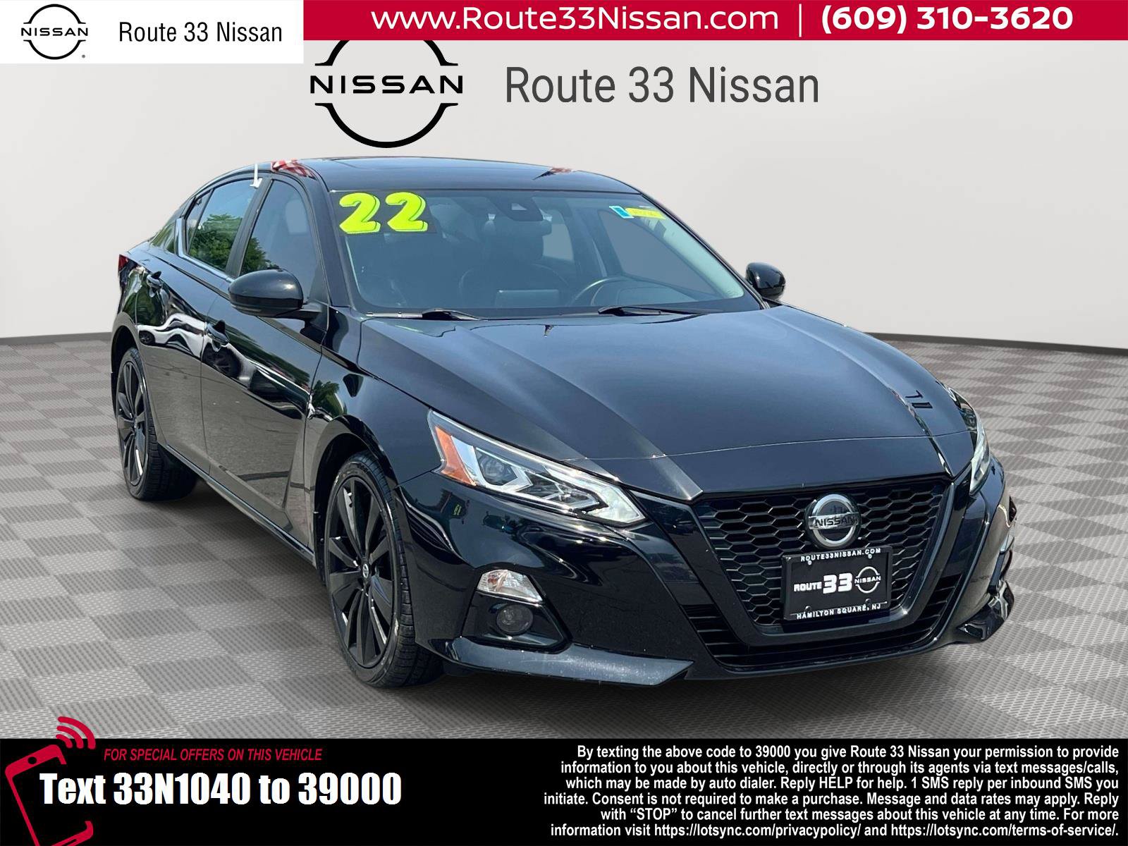 Used 2022 Nissan Altima 2.5 SR w/ Midnight Edition Package