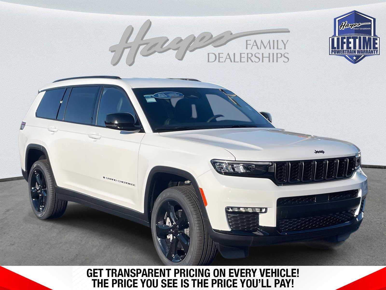 New 2025 Jeep Grand Cherokee L Limited w/ Black Appearance Package