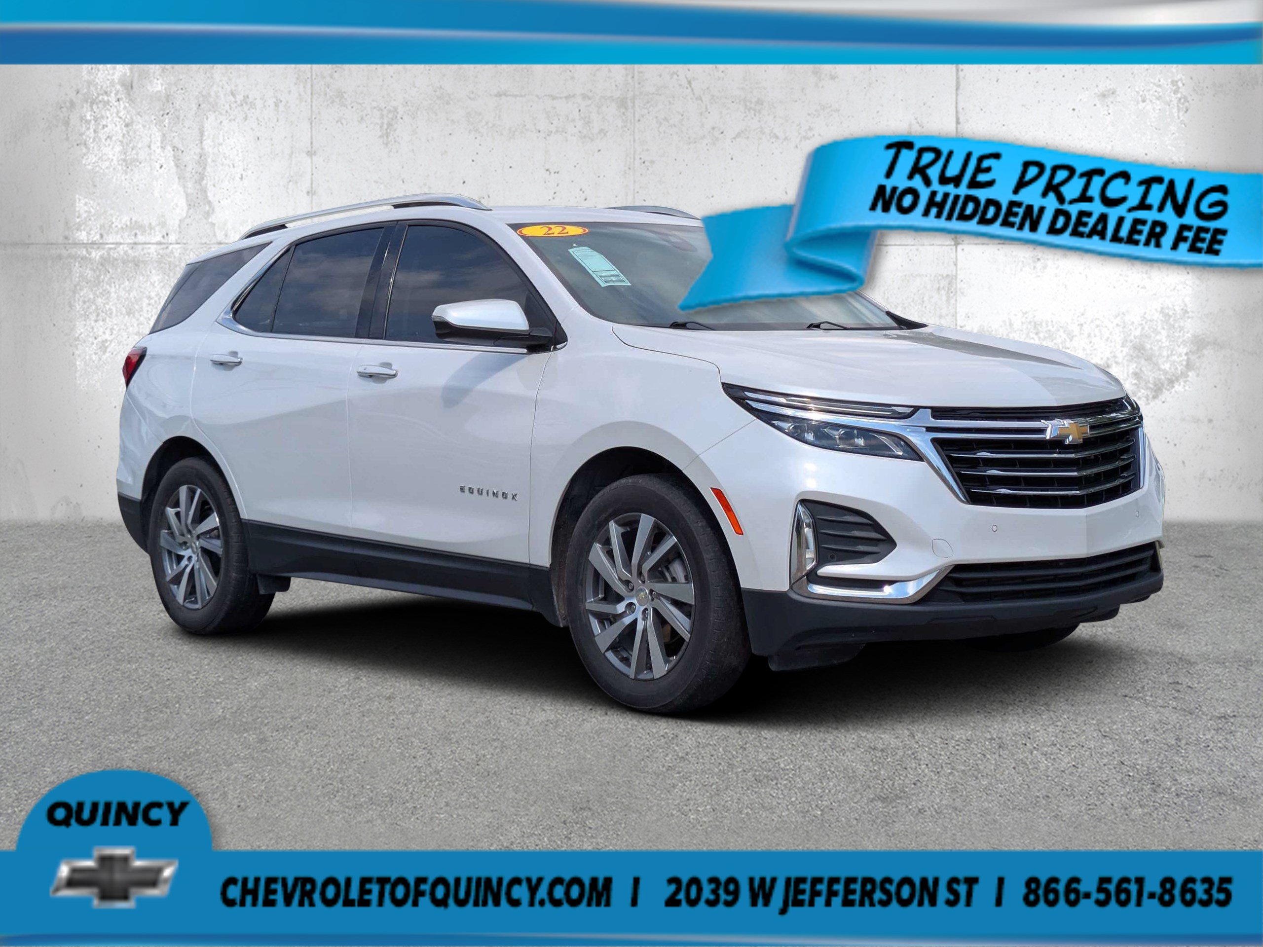 Certified 2022 Chevrolet Equinox Premier