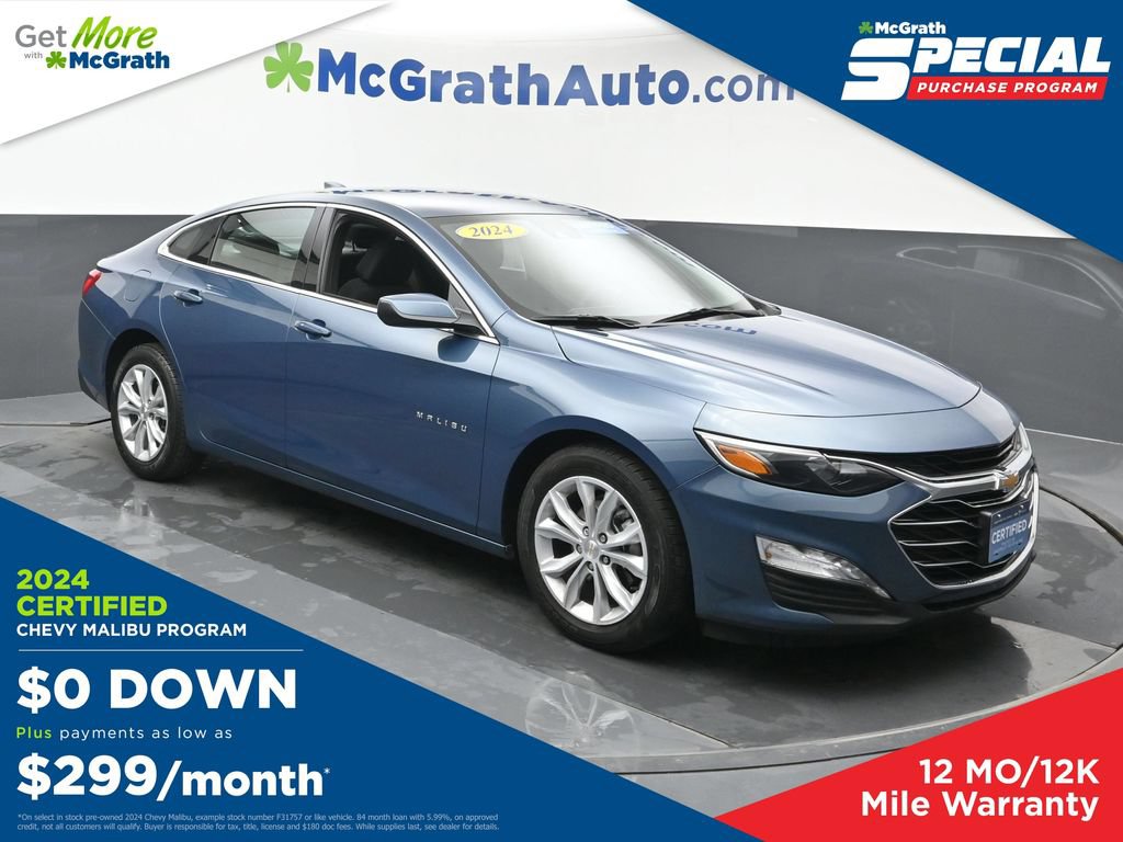 Used 2024 Chevrolet Malibu LT
