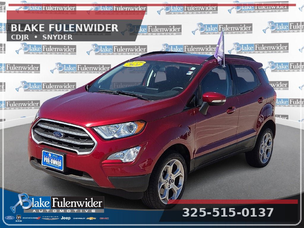 Used 2021 Ford EcoSport SE w/ SE Appearance Package