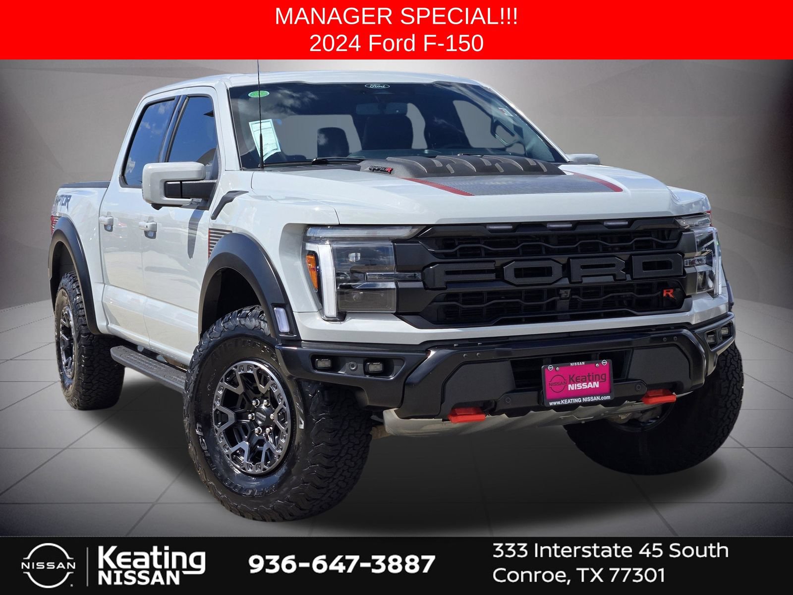Used 2024 Ford F150 Raptor w/ Equipment Group 803A Raptor R
