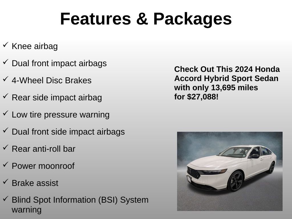 2024 Honda Accord Sport