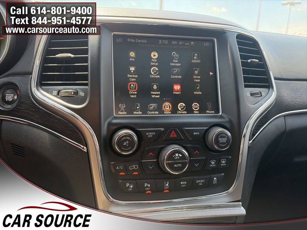 2017 Jeep Grand Cherokee Summit