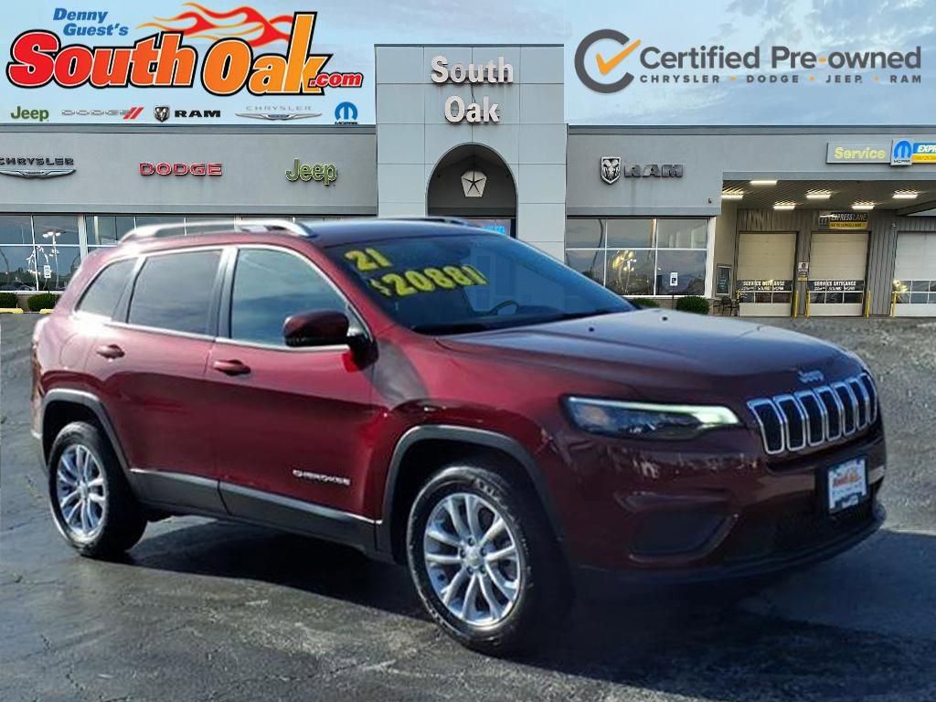 Certified 2021 Jeep Cherokee Latitude