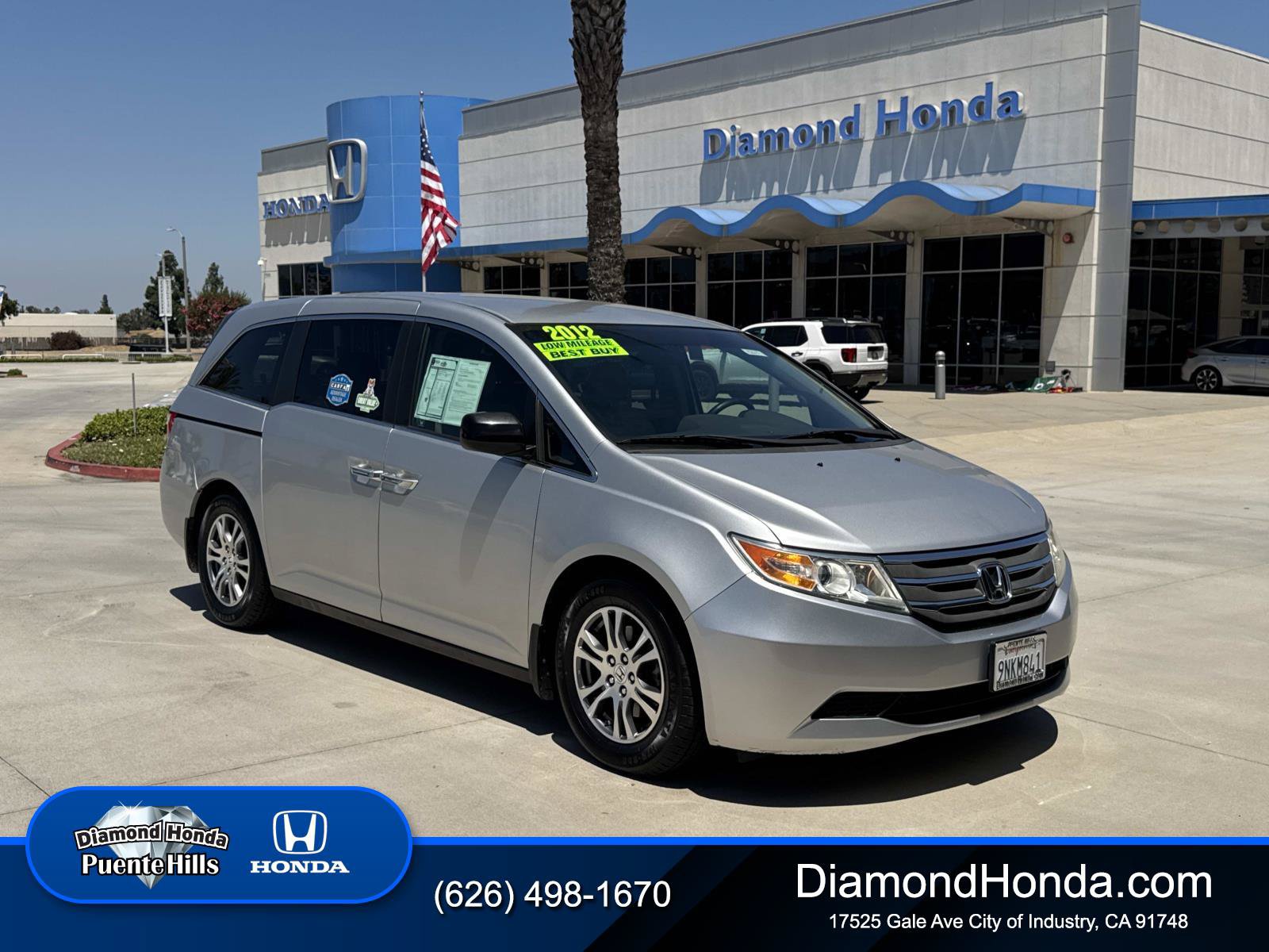 Used 2012 Honda Odyssey EX