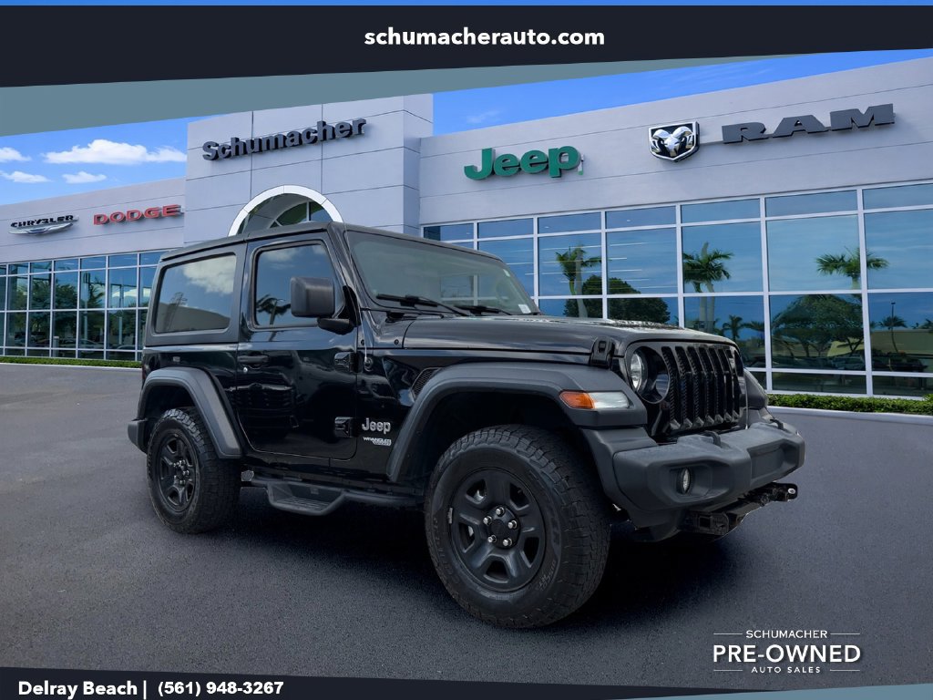 Certified 2020 Jeep Wrangler Sport