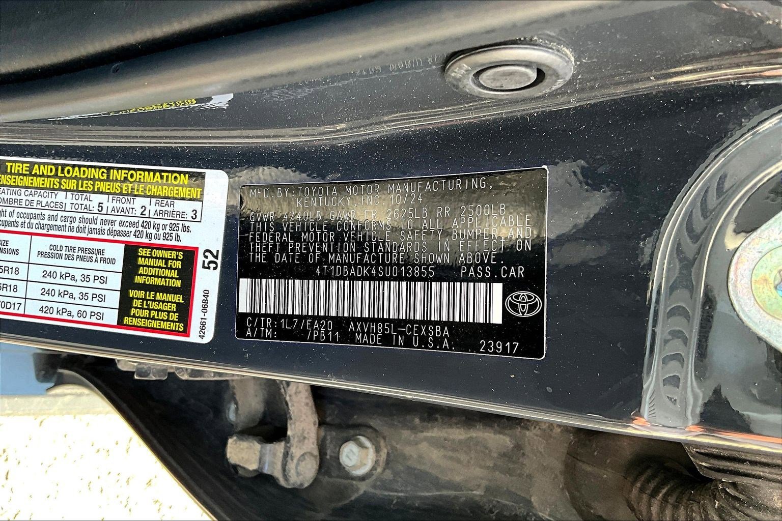 2025 Toyota Camry SE