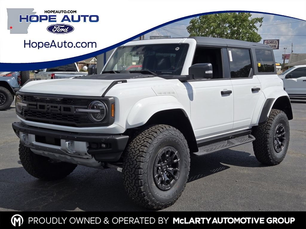 New 2025 Ford Bronco Raptor w/ Interior Carbon Fiber Pack