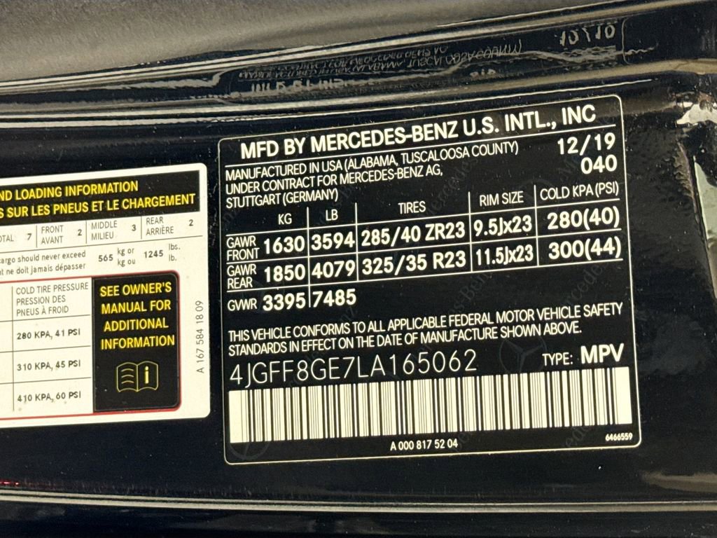 2020 Mercedes-Benz GLS 580 4MATIC