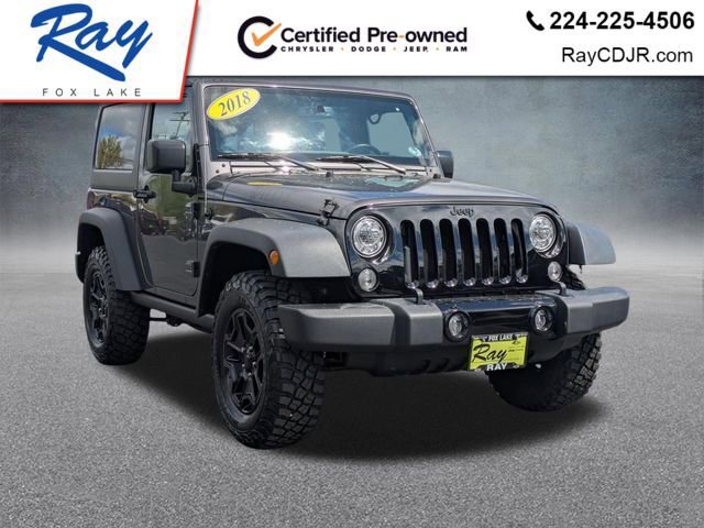 Certified 2018 Jeep Wrangler Sport