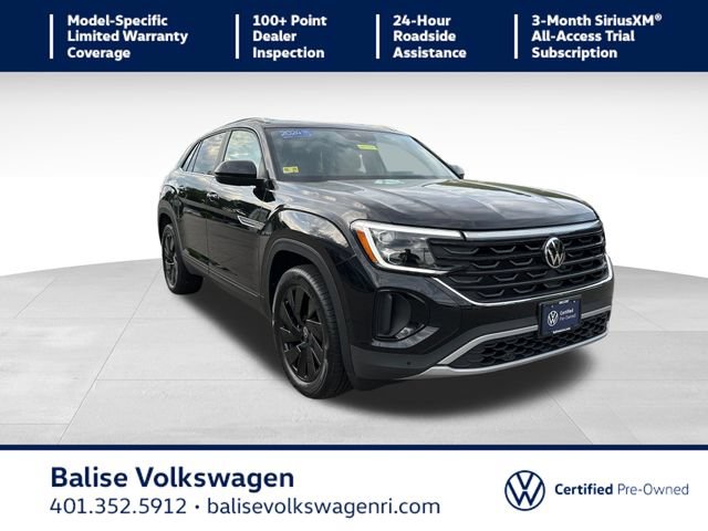 Certified 2024 Volkswagen Atlas Cross Sport SE w/ Panoramic Sunroof Package
