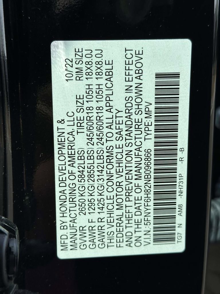 2022 Honda Pilot TrailSport