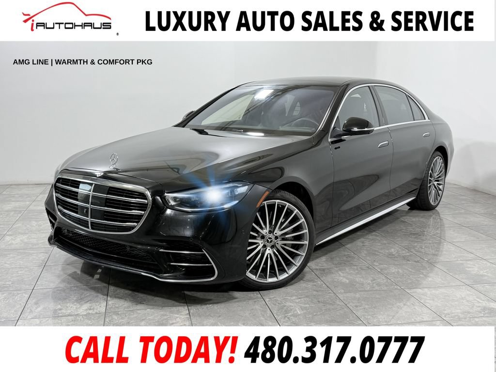 Used 2022 Mercedes-Benz S 580 4MATIC Sedan w/ AMG Line Package