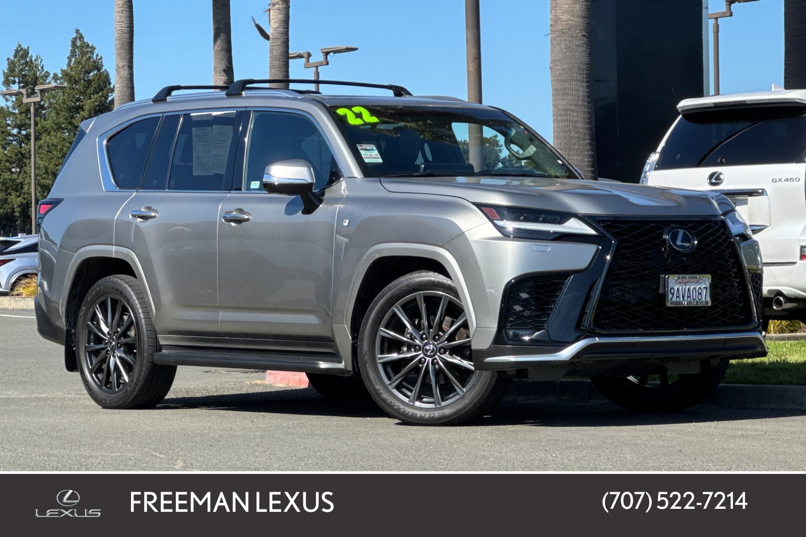 Used 2022 Lexus LX 600 F Sport w/ Accessory Package (Z1)