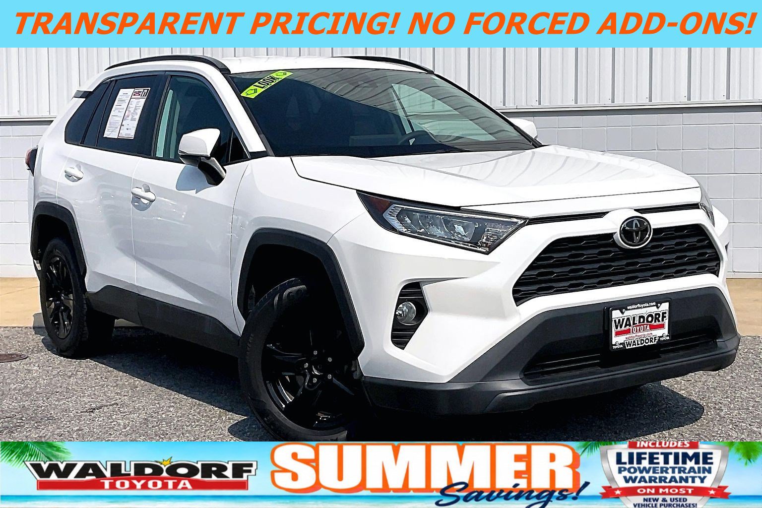 Used 2021 Toyota RAV4 XLE
