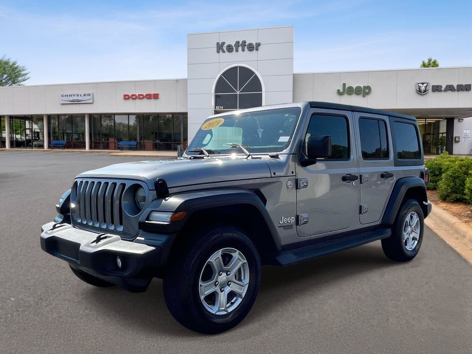 Used 2019 Jeep Wrangler Unlimited Sport S