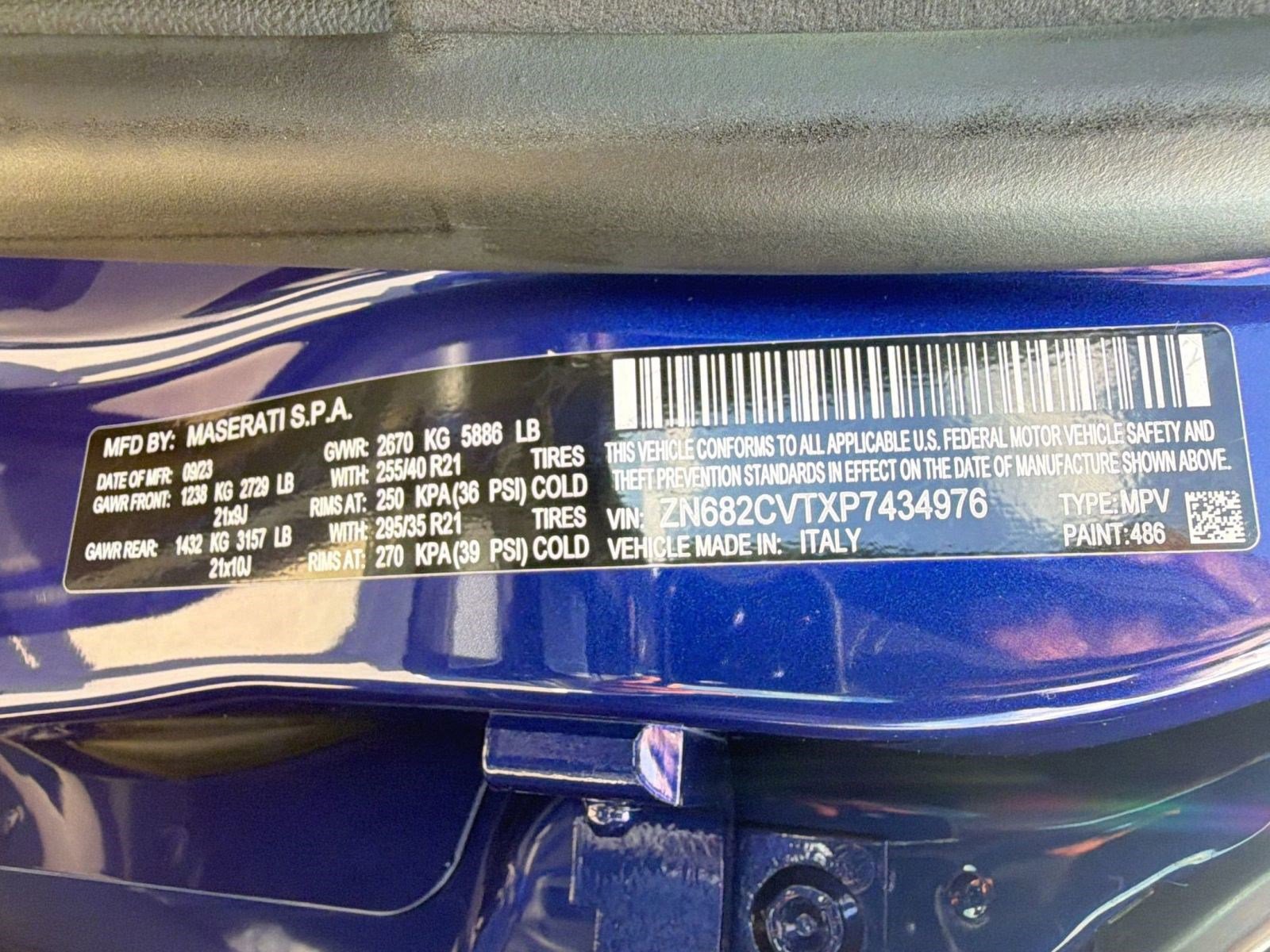 2023 Maserati Grecale Trofeo