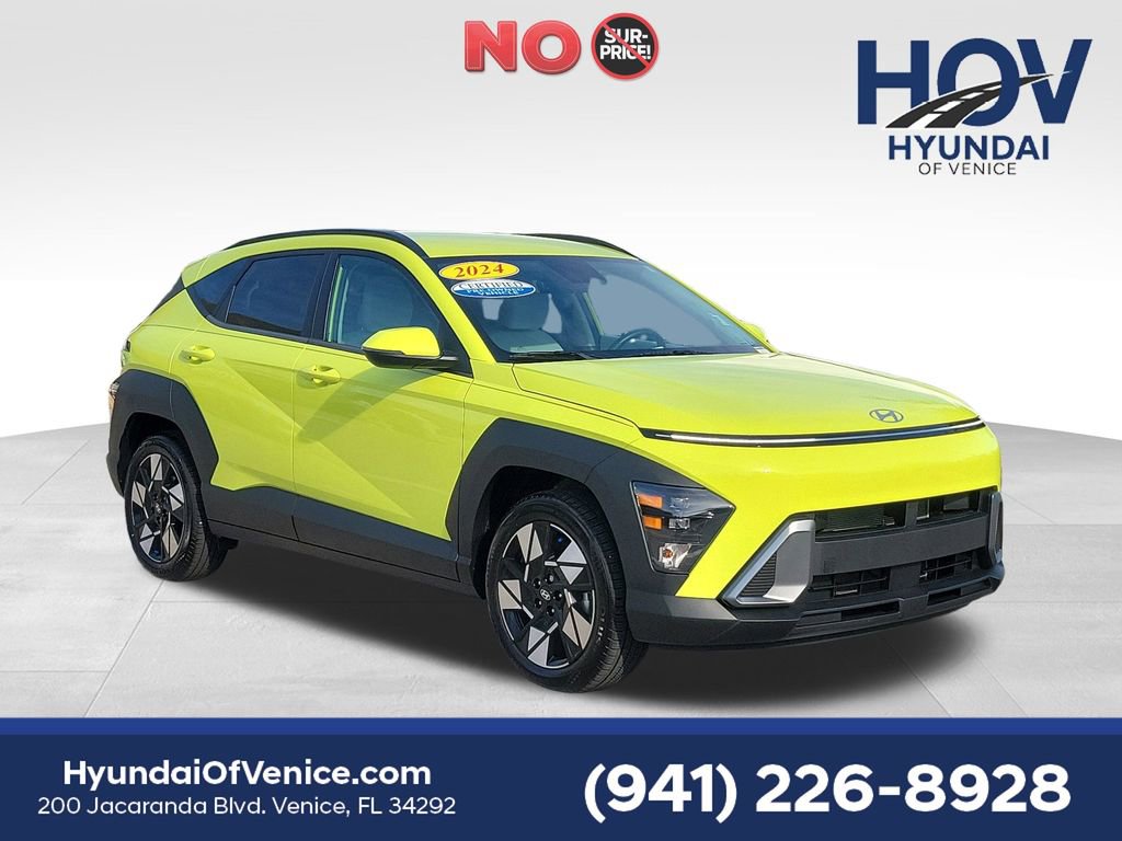 Certified 2024 Hyundai Kona SEL w/ Convenience Package