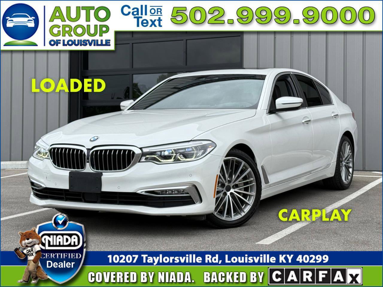 Used 2017 BMW 540i xDrive w/ Sport Package