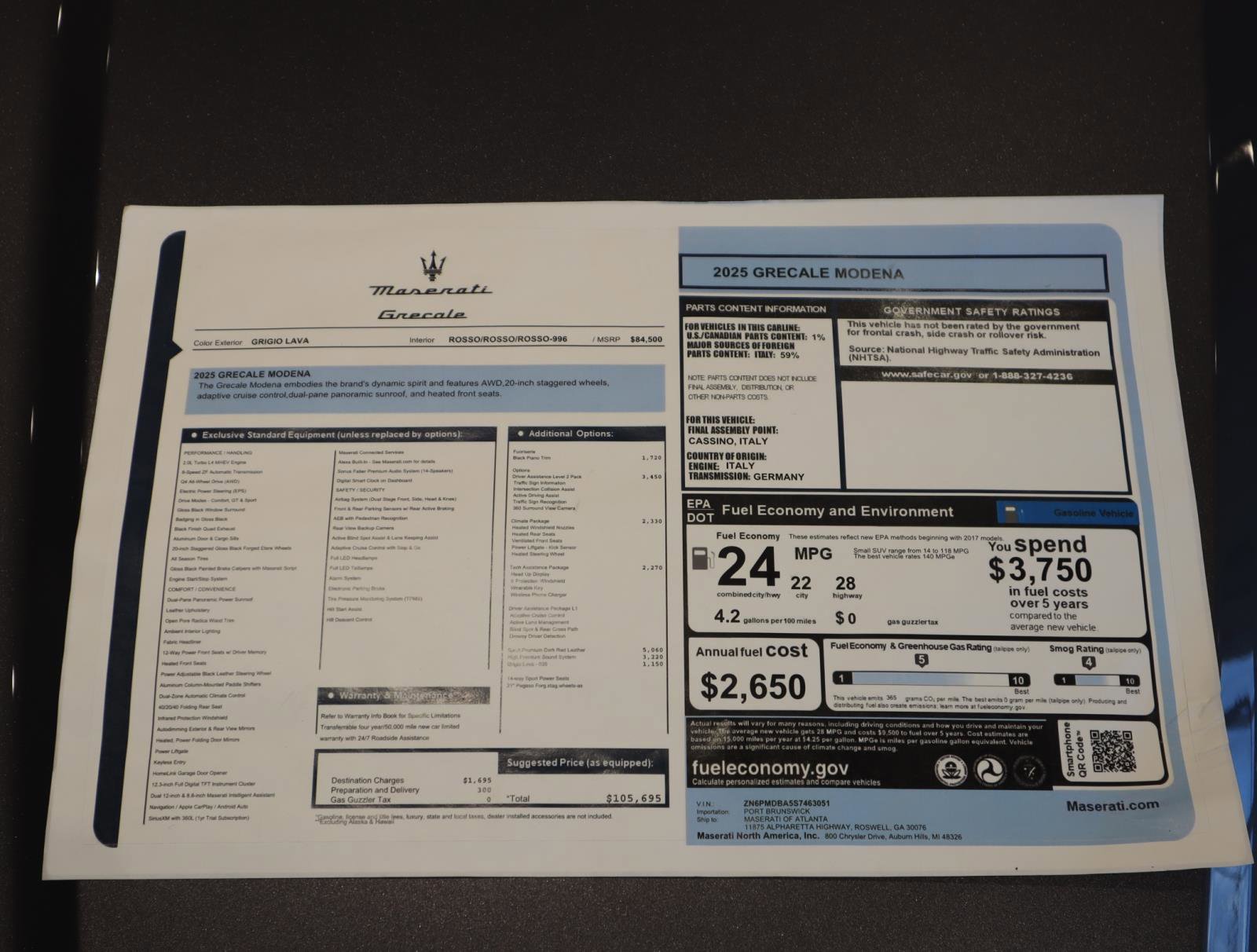 2025 Maserati Grecale Modena