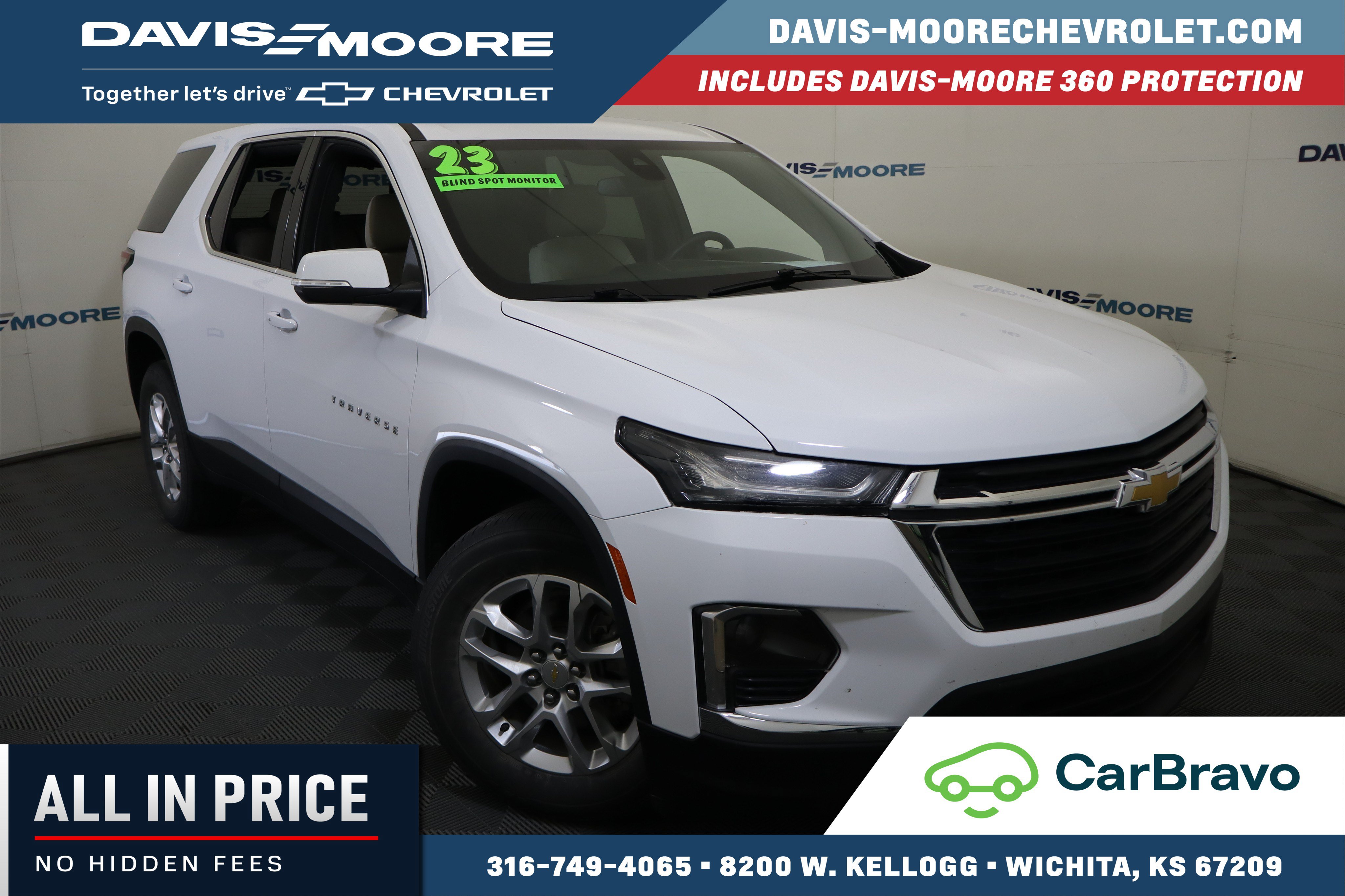 Used 2023 Chevrolet Traverse LS