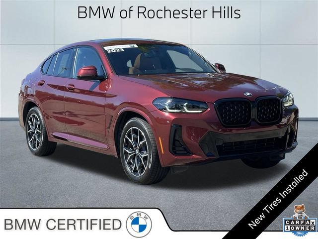 Certified 2023 BMW X4 xDrive30i w/ M Sport Package