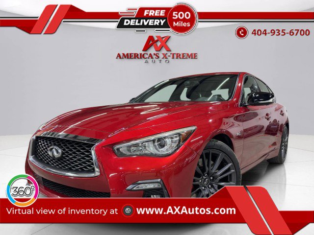 2018 INFINITI Q50 Red Sport 400