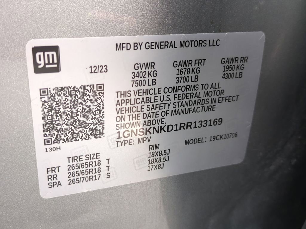 2024 Chevrolet Tahoe LT