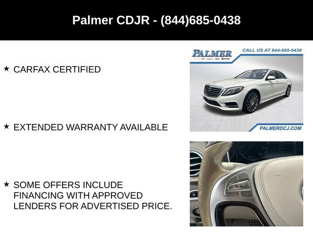 2016 Mercedes-Benz S 550 Sedan