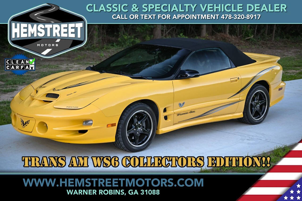 Used 2002 Pontiac Firebird Trans Am