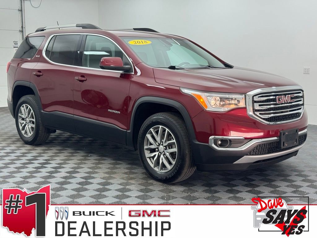 Used 2018 GMC Acadia SLE w/ Driver Alert Package I
