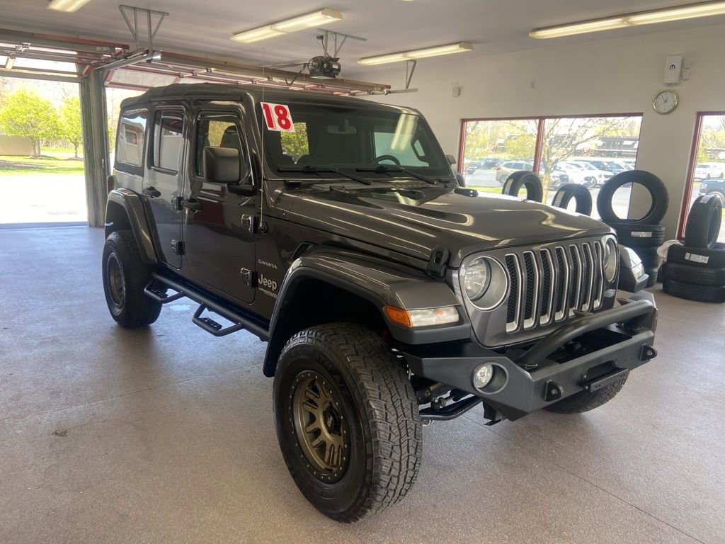 Used 2018 Jeep Wrangler Unlimited Sahara
