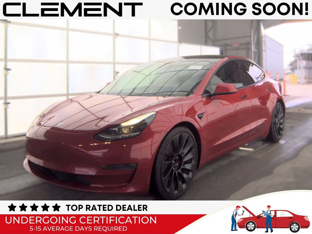 Used 2021 Tesla Model 3 Performance
