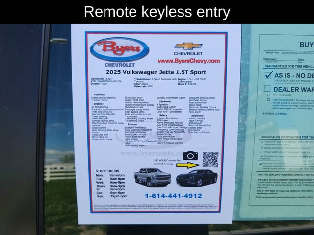 2025 Volkswagen Jetta Sport