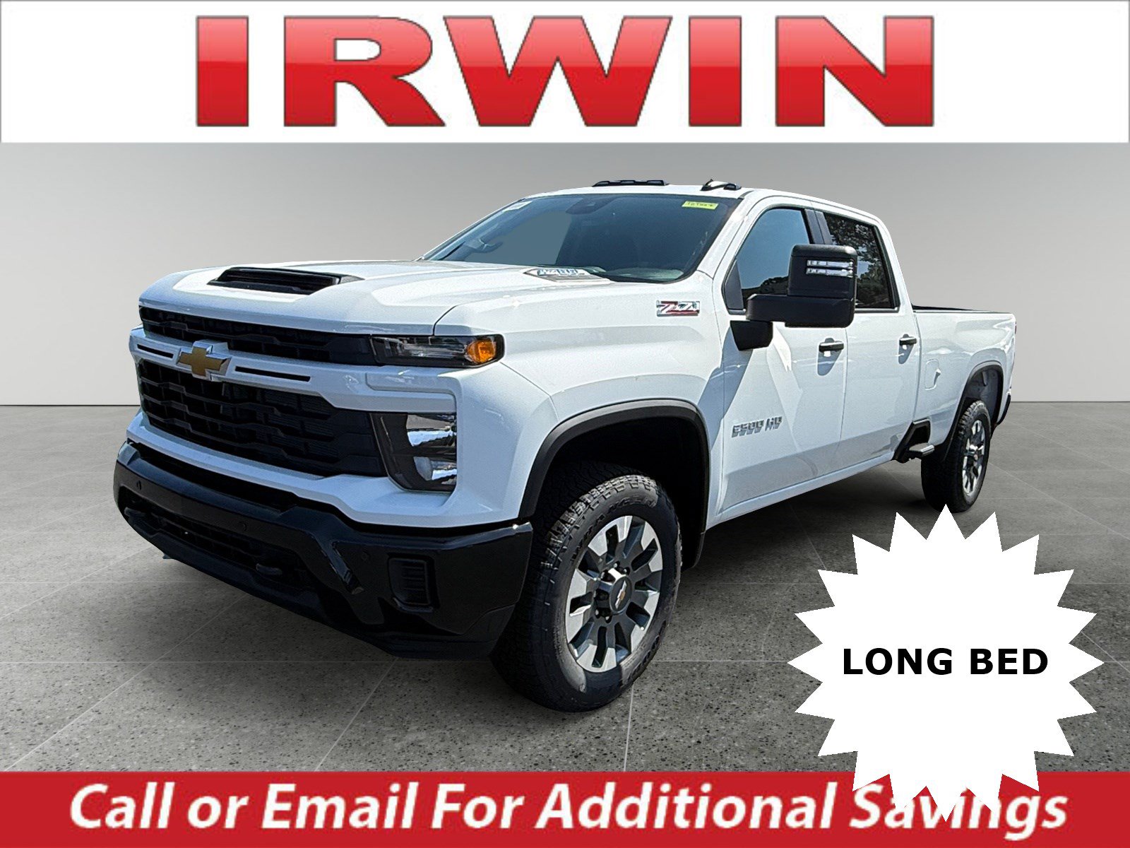 New 2026 Chevrolet Silverado 2500 Custom w/ Custom Value Package