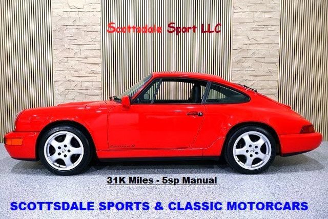 Used 1990 Porsche 911 Carrera 4