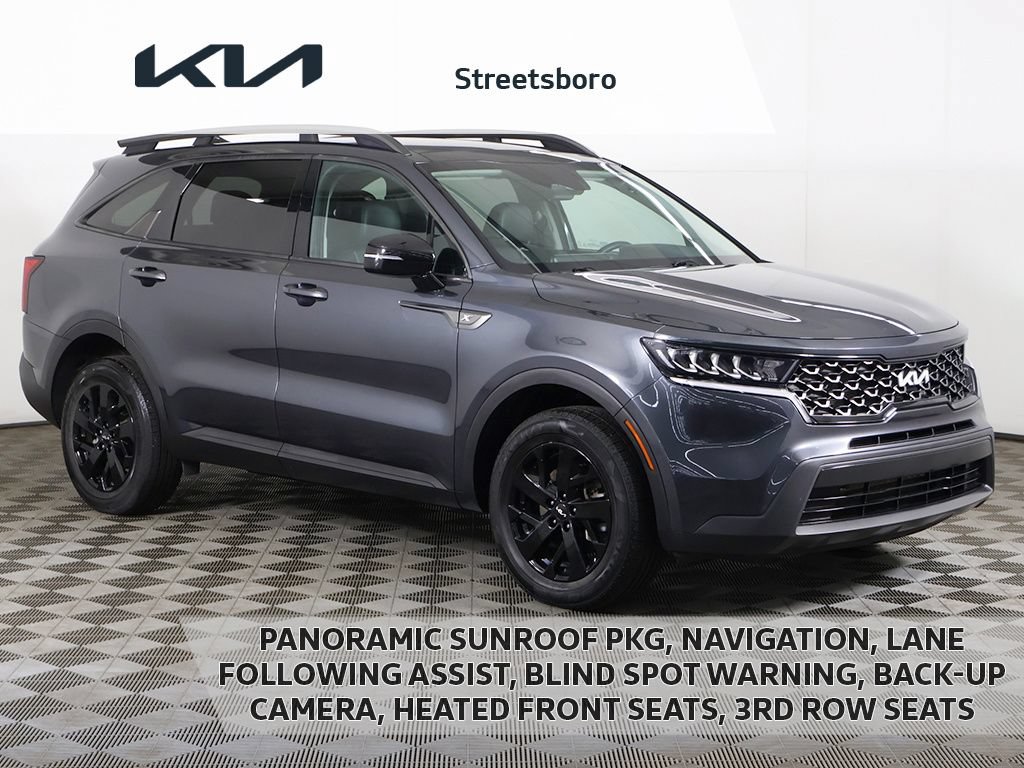 Certified 2022 Kia Sorento S w/ Panoramic Sunroof Package