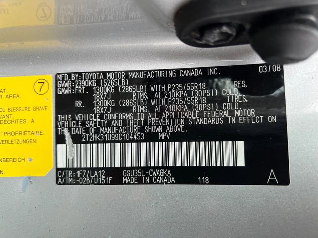 2009 Lexus RX 350 AWD